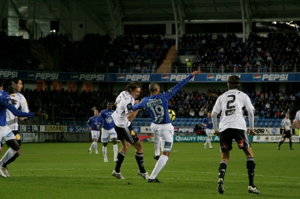 Fra forrige gang Molde jaktet på cupgull, og den gang møtte RBK på Aker stadion i 2009. Foto: Odd Roar Lange
